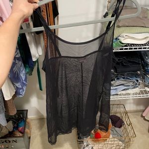 SOLD Victorias Secret Black Nightslip